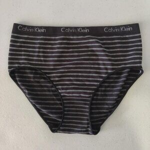 OPEN BOX Calvin Klein Women's High Waisted Underwear Black Size S $60 1C419